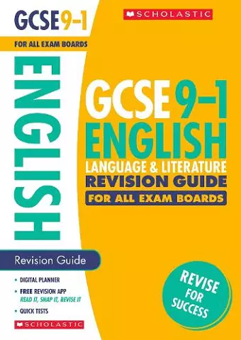 English Language and Literature Revision Guide for All Boards cover