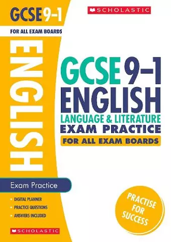 English Language and Literature Exam Practice Book for All Boards cover