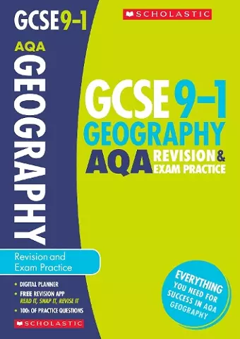 Geography Revision and Exam Practice Book for AQA cover