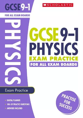 Physics Exam Practice Book for All Boards cover