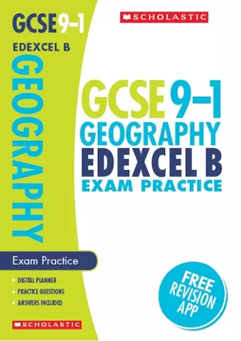 Geography Exam Practice Book for Edexcel B cover