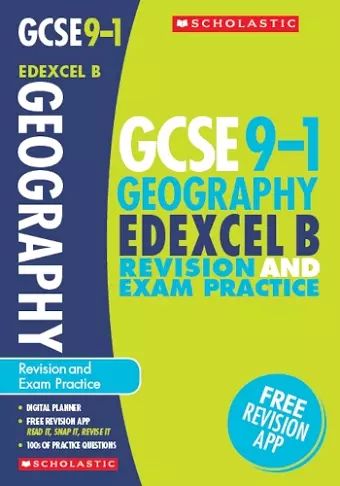 Geography Revision and Exam Practice Book for Edexcel B cover