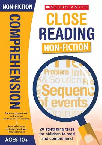 Non-Fiction Ages 10+ cover