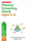 Phonics Screening Check Ages 5-6 cover