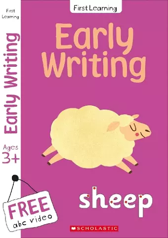 Writing workbook for Ages 3-5 (Book 1)This preschool activity book includes a free abc video cover