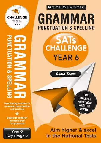 Grammar Punctuation and Spelling Skills Tests (Year 6) KS2 cover