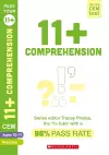 11+ English Comprehension Practice and Assessment for the CEM Test Ages 10-11 cover