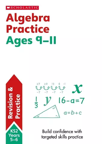 Algebra Ages 10-11 cover