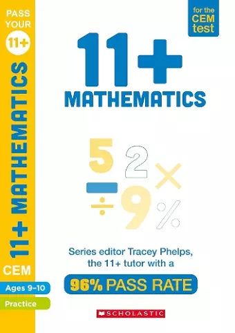 11+ Mathematics Practice and Assessment for the CEM Test Ages 09-10 cover
