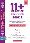 11+ Practice Papers for the CEM Test Ages 10-11 - Book 2 cover