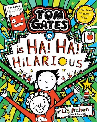 Tom Gates is Ha! Ha! Hilarious PB cover