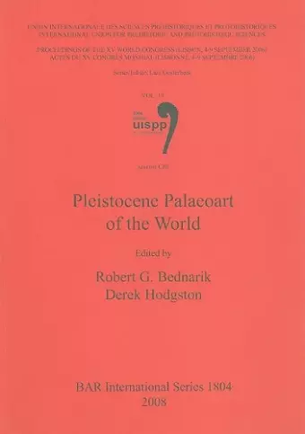 Pleistocene Palaeoart of the World cover