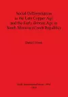 Social Differentiation in the Late Copper Age and the Early Bronze Age in South Moravia (Czech Republic) cover