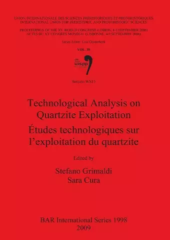 Technological Analysis on Quartzite Exploitation cover