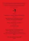 Session C32: Contemporary Issues in Historical Archaeology; Session C55: Romanization and Indigenous Societies. Rhythms Ruptures and Continuities; Ses cover