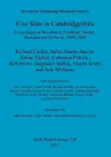 Five sites in Cambridgeshire: Excavations at Woodhurst, Fordham, Soham, Buckden and St. Neots, 1998-2002 cover