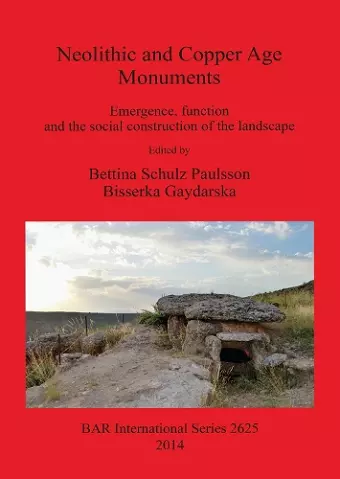 Neolithic and Copper Age Monuments cover