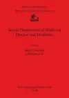 Social Dimensions of Medieval Disease and Disability cover