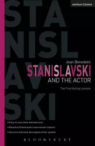 Stanislavski And The Actor cover