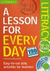 Lesson for Every Day: Literacy Ages 10-11 cover