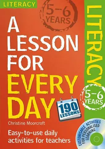 Lesson for Every Day: Literacy Ages 5-6 cover