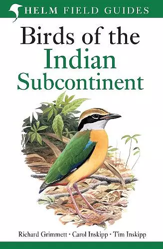 Field Guide to Birds of the Indian Subcontinent cover