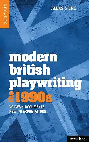 Modern British Playwriting: The 1990s cover
