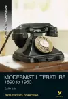York Notes Companions: Modernist Literature cover