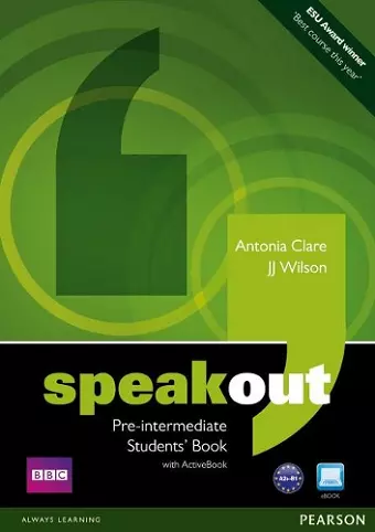 Spkout Pre-Int Sbk DVD/AB pk cover