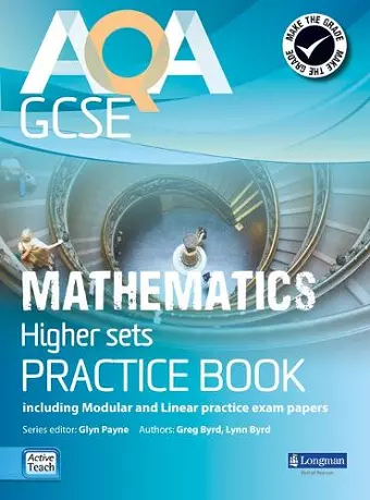 AQA GCSE Mathematics for Higher sets Practice Book cover