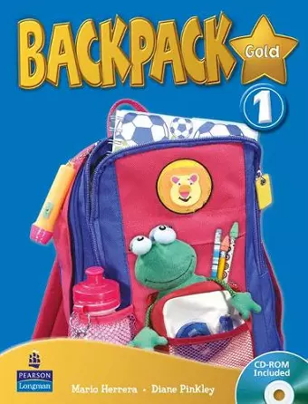 Backpack Gold 1 Students Book and CD Rom N/E Pack cover