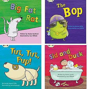 Learn to Read at Home with Bug Club Phonics: Pack 2 (Pack of 4 fiction books) cover