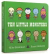 Ten Little Monsters Board Book cover