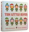 Ten Little Elves Board Book cover