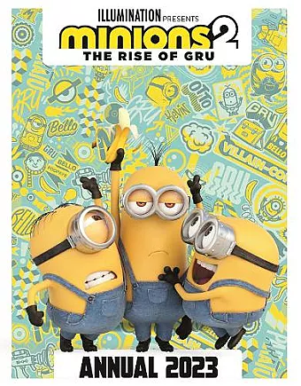 Minions 2: The Rise of Gru Official Annual 2023 cover