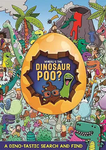 Where's the Dinosaur Poo? Search and Find cover