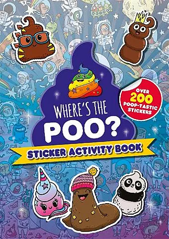 Where's the Poo? Sticker Activity Book cover