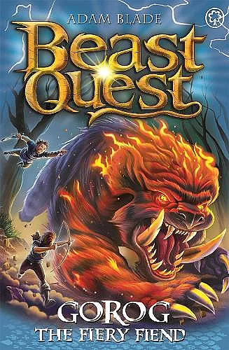 Beast Quest: Gorog the Fiery Fiend cover