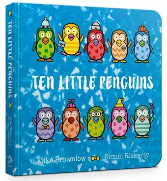 Ten Little Penguins Board Book cover