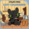 DreamWorks Dragons: Cosy Colouring cover