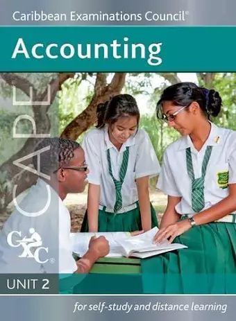 Accounting CAPE Unit 2 A CXC Study Guide cover