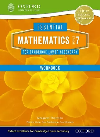 Essential Mathematics for Cambridge Lower Secondary Stage 7 Workbook cover