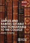 RCP 9: Simples and Rarities Suitable and Honourable to the College cover