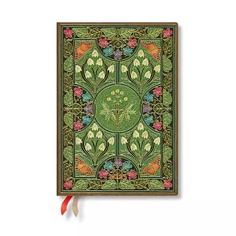 Poetry in Bloom Midi 12-month Horizontal Hardback Dayplanner 2025 (Elastic Band Closure) cover