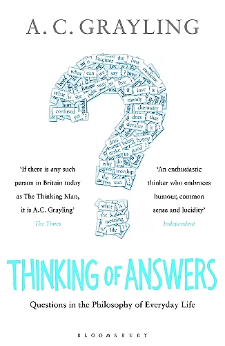 Thinking of Answers cover