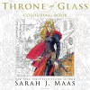 The Throne of Glass Colouring Book cover