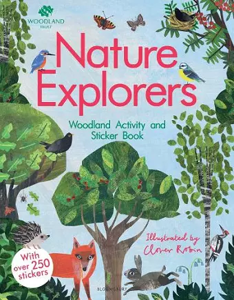 The Woodland Trust: Nature Explorers Woodland Activity and Sticker Book cover