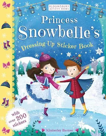 Princess Snowbelle's Dressing-Up Sticker Book cover