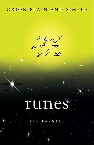 Runes, Orion Plain and Simple cover