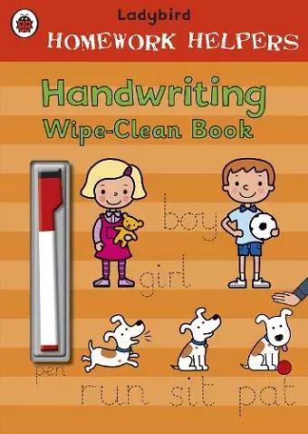 Ladybird Homework Helpers: Handwriting Wipe-Clean Book cover